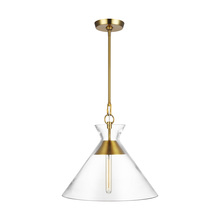 Visual Comfort & Co. Studio Collection CP1031BBS - Atlantic Wide Pendant