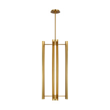 Visual Comfort & Co. Studio Collection KP1114BBS - Carson Four Light Tall Pendant