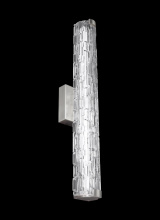 Visual Comfort & Co. Studio Collection WB1869SN-L1 - Cutler 24" Staggered Glass LED Vanity