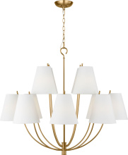 Visual Comfort & Co. Studio Collection CC18412BBS - MARIINA 40 12L CHANDELIER BBS