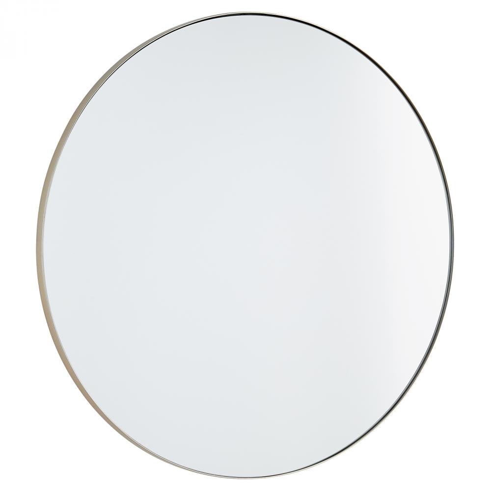 30" ROUND MIRROR - SLV