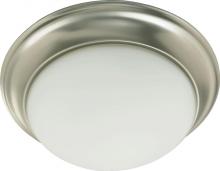 Quorum 3507-17-65 - 17" SATIN OPAL FL MNT-STN