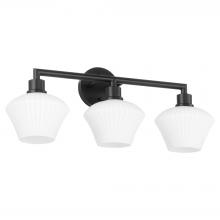  5221-3-59 - Cassini 3 Light Vanity, Matte Black