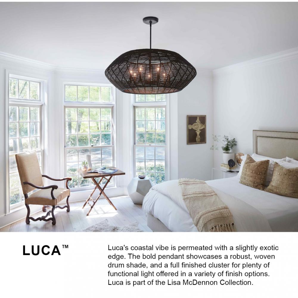Medium Convertible Drum Chandelier