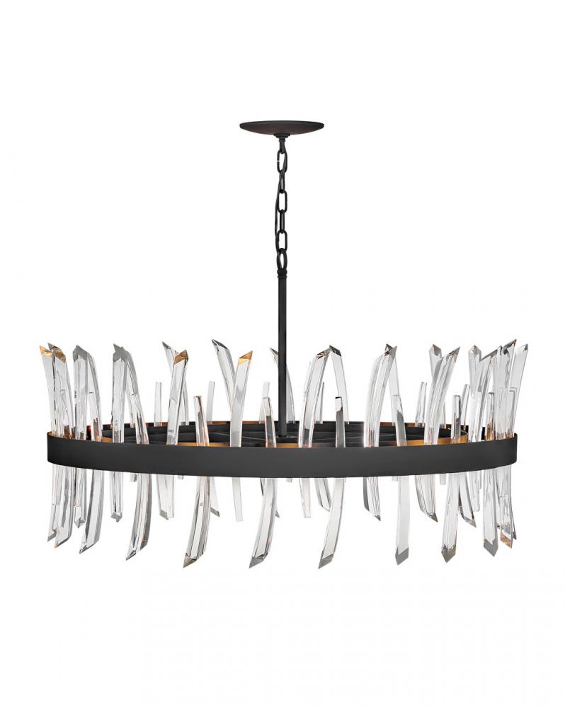 Large Single Tier Chandelier