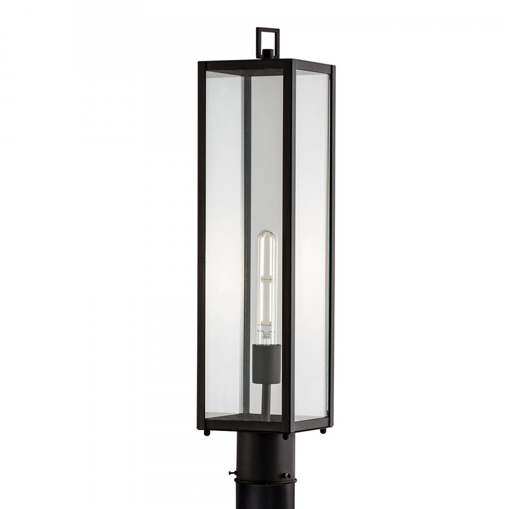 Capture 24.5'' High 1-Light Outdoor Post Light - Matte Black