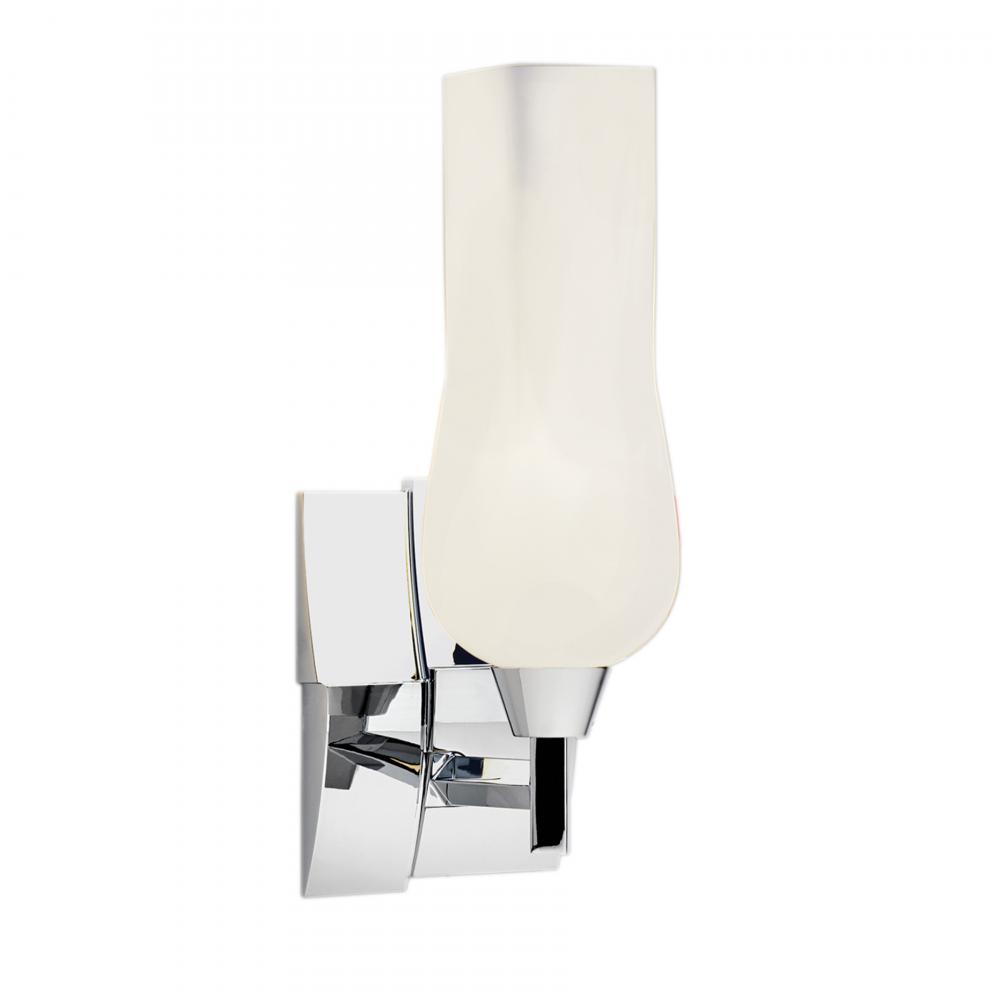 Fleur 14'' High 1-Light Sconce - Chrome