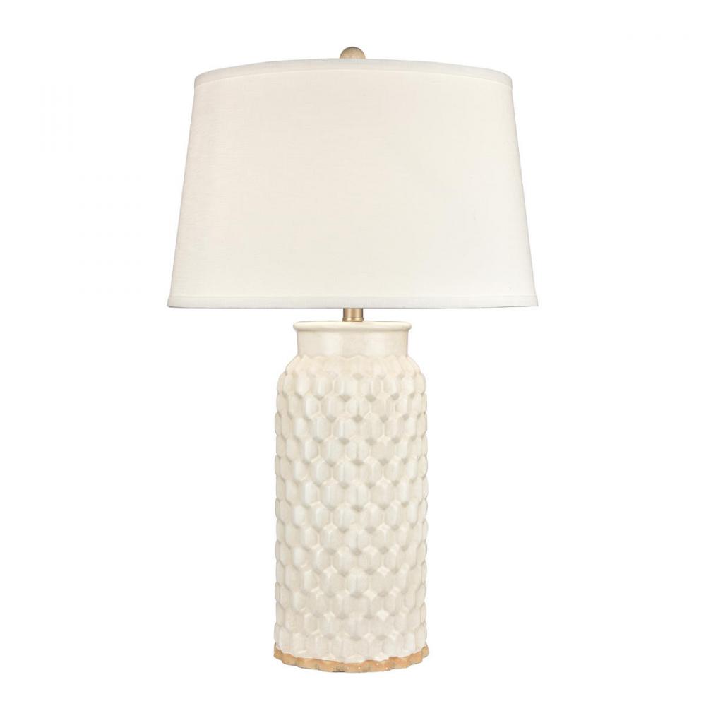 Bancroft Lane 30'' High 1-Light Table Lamp - White