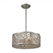  16243/4 - Renaissance 4 Light Semi Flush In Sunset Silver