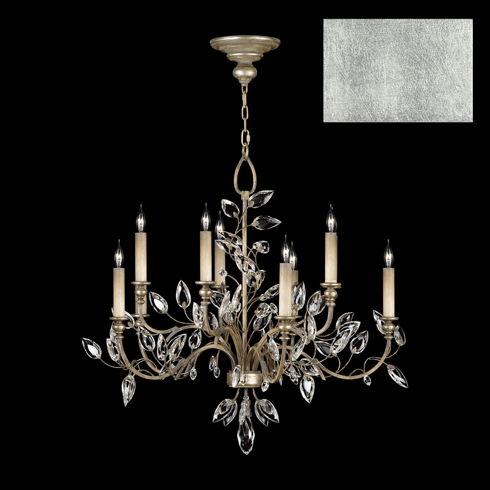 Crystal Laurel 43" Round Chandelier