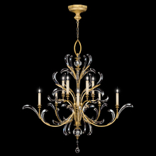 Fine Art Handcrafted Lighting 760640ST - Beveled Arcs 56" Round Chandelier